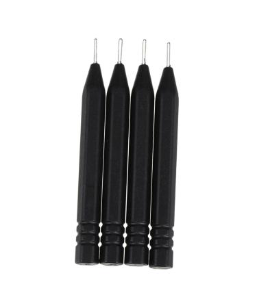 HOLIDYOYO 4pcs Earwax Remover for Hearing Aids Steel Needle Rod Earmold Cleaner Cleaning Tool for Professional Personal Use