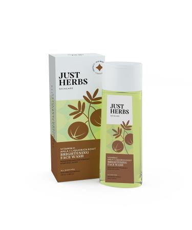 Brightening Face Wash with Vitamin C Amla & Liquorice Root for Men & Women | Hydrates Skin Reduces Hyperpigmentation & Maintains pH Level | Suits All Skin Types- 50 gm
