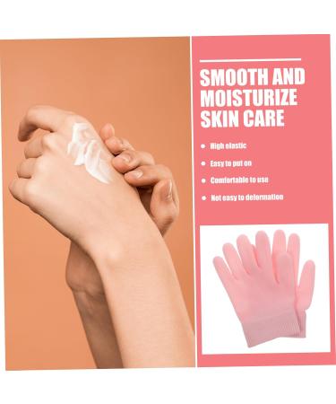 minkissy 1paire Hydratants Gel Pour Soins Des Mains Soins Sans Rin age Confortables Et lastiques Id aux Pour Peau Douce Rose 21.5*11cm - Buy Online on GoSupps.com
