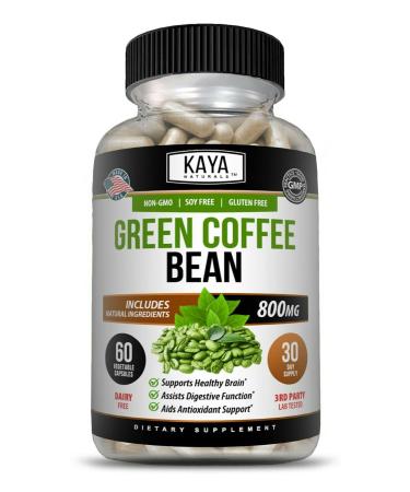 Kaya Naturals Green Coffee Bean 60ct - Weight Management