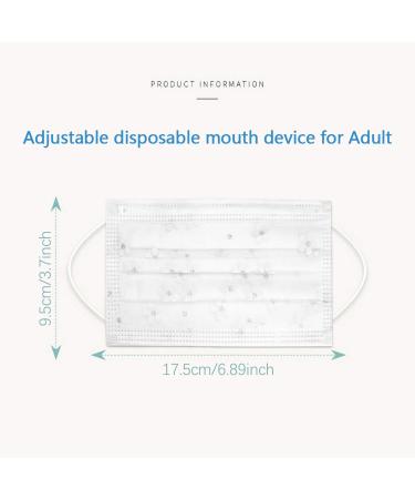 Lulupi 50-Piece One-Way Oral Protection - Pustblume 3 LATIG MNS L wenzahn Neckerchief for Mouth & Nose Protection | International Shipping Available - Buy Online on GoSupps.com