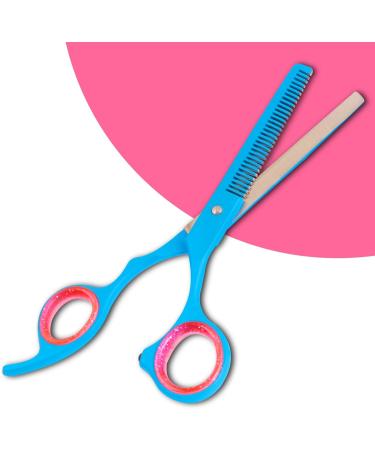 Professional Hairdressing Hair Thinning Scissor Barber Hairdresser Beautician Hair Salon Scissors (Blue Thinning 6.0") - Buy Online on GoSupps.com