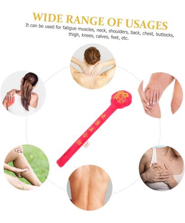 Frcolor 4-Piece Massage Knock Stick Hammer - Body & Back Massage Tool for Health & Wellness - Buy Online on GoSupps.com