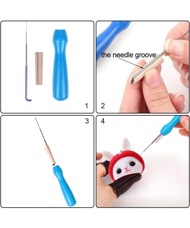 Animal Needle Felting Kit for Beginners - Complete Set with Tools and Instructions | BAGERLA - Buy Online on GoSupps.com