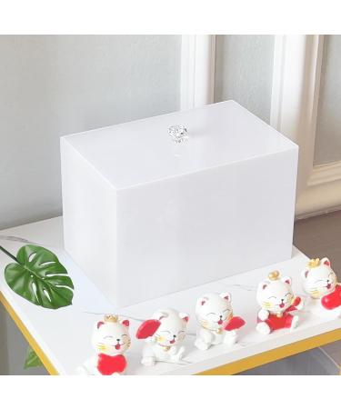 Delipply Tampon Box for Bathrooms - Stylish Storage Containers for Tampons & Pads - Women's Period Organizer (White/Opulent Garden 7.87x5.0x5.12 inches) - Buy Online on GoSupps.com