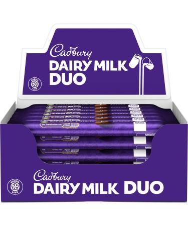  Cadbury Cadbury Dairy Milk Duo Chocolate Bars 54 g Pack of 36 - Buy Online on GoSupps.com