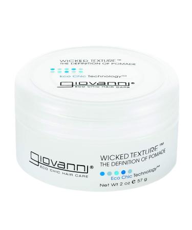 GIOVANNI Wicked Texture The Definition Of Pomade oz. Adds Separation to Shape Smooth Texture for Ease of Use Washes Out Easily No Parabens Color Safe  Multi  Styling Glue  2 Ounce