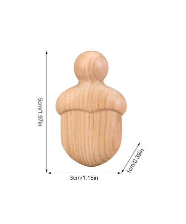 Natural Wooden Bite Rings for Babies | Safe & Portable Teething Toys | Children's Room Ornament - Firulab 5cm - Buy Online on GoSupps.com