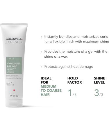Goldwell StyleSign High-shine Gel Wax 100ml - Buy Online on GoSupps.com