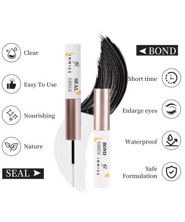 Buy Lash Bond and Seal Waterproof Glue for DIY Lash Extensions | 10ml Adhesive for Clusters & Individuals - Buy Online on GoSupps.com