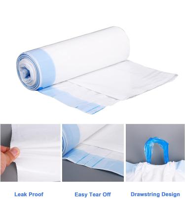 Stainless Steel Bed Pan for Elderly Females - Heavy Duty Set with 30 Disposable Liners - Large Thick Bedpan with Lid for Men and Women - Home Use - Buy Online on GoSupps.com