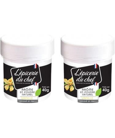 Natural Food Flavoring Powder 80 g - Vanilla - Buy Online on GoSupps.com