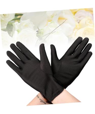 Ipetboom 9 Pairs Food Prep Hand Gloves Moisturizing Spa Glove Safety Gloves Protective Work Gloves Coin Cotton Gloves Working Glove Costume Honor Guard Gloves Dry Travel Oven White Gloves - Buy Online on GoSupps.com