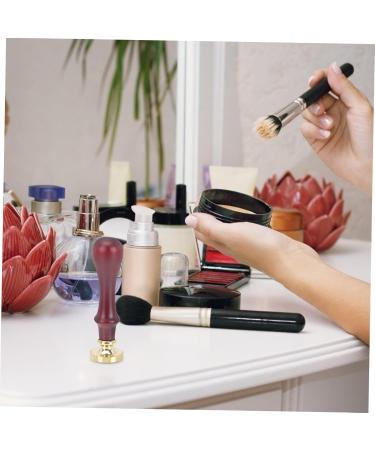 TOVINANNA 2 Pcs Dispensing Plate Tool Eyeshadow Stamper Wooden Stamps Coffee Beans Copper Copper Head Repair 1 count (Pack of 1) Brownx2pcs - Buy Online on GoSupps.com