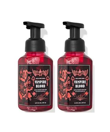 Bath & Body Works Vampire Blood Gentle Foaming Hand Soap 8.75 Ounce 2-Pack (Vampire Blood) Vampire Blood 8.75 Ounce - Buy Online on GoSupps.com
