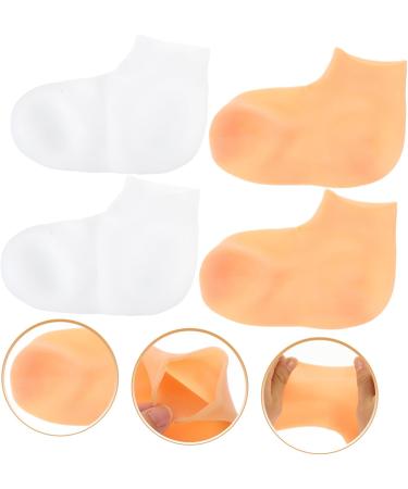 FOMIYES 2 Pairs Exfoliating Moisturizing Socks Feet Care Socks Moisturizing Foot Moisture Socks for Foot Overnight Lotion Socks Hydrating Socks Miss Moisturize High Heels Sebs - Buy Online on GoSupps.com
