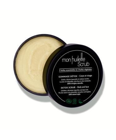 LAB ESSENTIEL SCRUB Exfoliating Scrub - 100% Natural Sugar - Detoxifies and Smooths - Face and Body - Unique Fragrance Source of Relaxation - Skin is Softer and Sharper LES HUILETTES