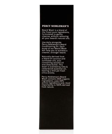 Percy Nobleman Beard Wash 100ml - Premium Beard Care for Men | International Shipping - Buy Online on GoSupps.com
