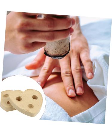 MAGICLULU 20 Pcs Cake Pads Blocks Stickers Acupuncture Products Rotating Baby Bottle Brush Heart Shaped Cakes Heat Cake Dropshipping Moxa Wormwood Cake - Buy Online on GoSupps.com