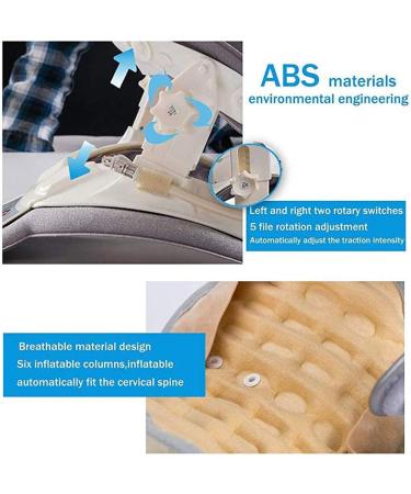 Adjustable Cervical Neck Traction Device | Neck Collar for Pain Relief & Spine Alignment - Buy Online on GoSupps.com
