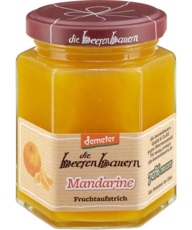 Die Beerenbauern Pack of 2 organic mandarin spreads (2 x 200 g) - Buy Online on GoSupps.com