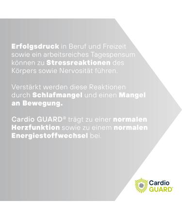 Cardio GUARD - Supports Heart Function & Energy Metabolism | 60 Capsules Monthly Pack | International Shipping Available - Buy Online on GoSupps.com