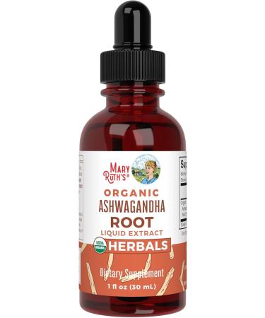 MaryRuth Organics Precision Probiotic Drops for Teens (Raspberry) & Ashwagandha Drops | USDA Organic | Vitamins for Gut Health Relaxation & Overall Wellness | Vegan Non-GMO Gluten Free - Buy Online on GoSupps.com