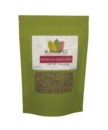 Mexican Oregano | Aromatic Dried Herb | Ideal for Latin-American Recipes 1.5 oz. 1.5 Ounce (Pack of 1)