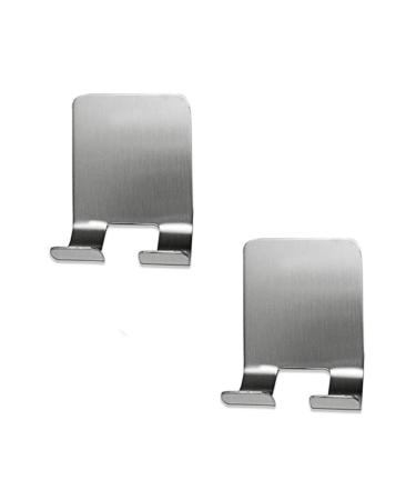 2 pieces of razor keeper hook razor keeper hook made of stainless steel self -adhesive razor holder multi -purpose self -adhesive hooks for home kitchen bathroom office