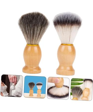 Doitool Trimmer 2-St Shaving Brush - Professional Hair Removal & Razor Cleaning Brush for Men - Buy Online on GoSupps.com
