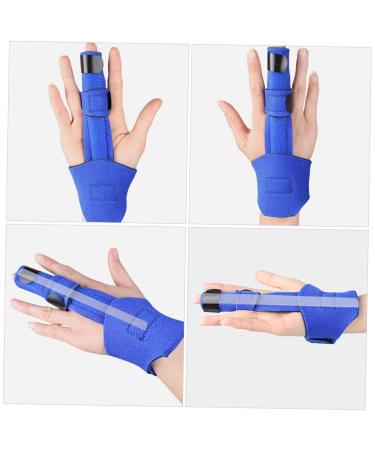 FRCOLOR Finger Splint Strap - Adjustable Hand Stabilizer & Wrist Support with Aluminum Sheet | Gym Resistance Band Handles | International Shipping Available - Buy Online on GoSupps.com