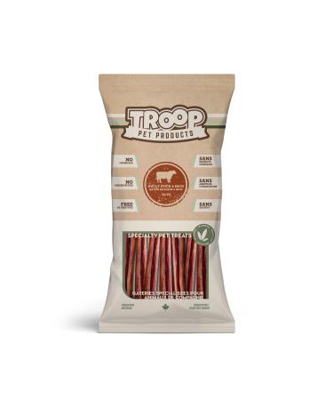 Loyalty Dog Treats Beef Bully Sticks Natural Single Ingredient Dehydrated Dental Chew 6 inch (Pack of 30) 1 count (Pack of 30) 30