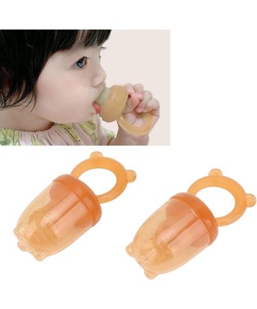 Cyrank 2PCS Baby Fruit Feeder Set | Silicone Anti-Leakage Baby Feeding Tool | Ideal for International Shipping - Buy Online on GoSupps.com