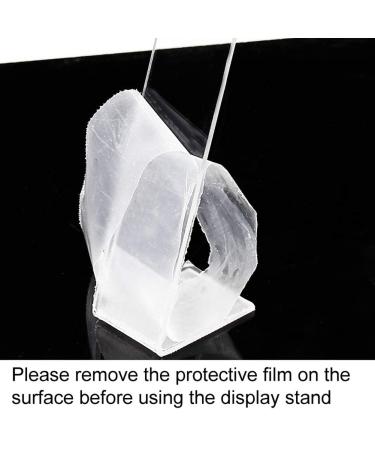 4-Piece Black Acrylic Hair Clip Display Stand Organizer - Buy Online on GoSupps.com