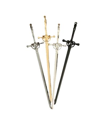 8pcs Sword Hair Pins Sticks