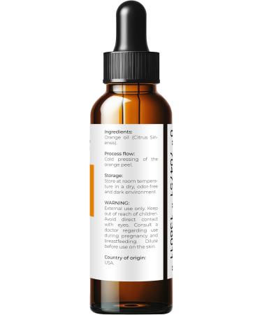 Orange Essential Oil by Velona - 2 Fl Oz | Therapeutic Grade | for Aromatherapy Diffuser Massage Skincare Haircare Soapmaking | Undiluted - Buy Online on GoSupps.com