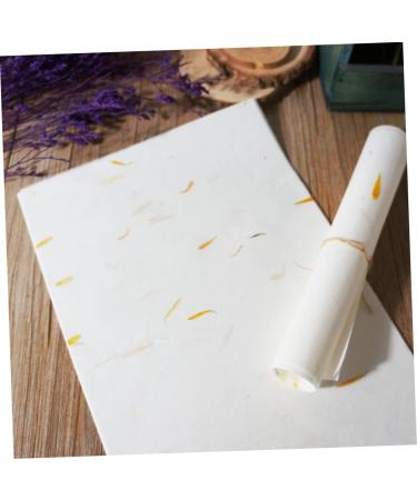 Anneome 40 Sheet Black Ink Brush Ink Writing Paper Rice Xuan Paper Calligraphy Paper Writing Brush Art Paper - Buy Online on GoSupps.com