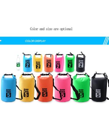 Orange 5L Waterproof Dry Sack for Boating, Kayaking, Hiking - Bear Outdoor Bag for Snowboarding, Camping, Rafting, Fishing & Backpacking - Buy Online on GoSupps.com