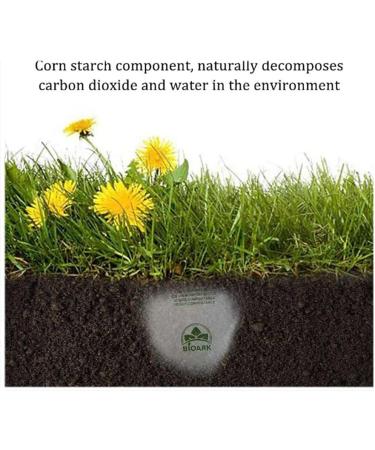 Compostable Kitchen Bin Liners Garbage Bag Biodegradable PLA Corn Starch Environmental Protection Garbage Bag for Bathroom Office Bins 30l (15 Silk*55*72cm) - Buy Online on GoSupps.com
