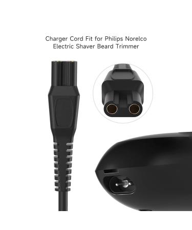 HQ8505 Norelco Charger Cord Fit for Philips Norelco HQ8505 7000 5000 3000 Series mg5750 mg7790 Electric Shaver Beard Trimmer Adapter Power Supply Charging Cord 15V AC Adapter Power Supply Cable - Buy Online on GoSupps.com