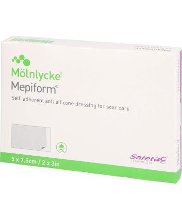 Mepiform 5x7.5 cm Bandage 5 pcs - Silicone Scar Treatment Bandages - Buy Online on GoSupps.com