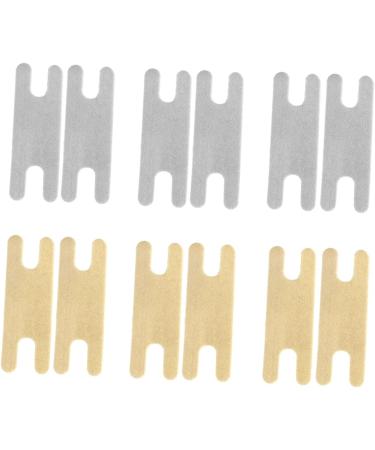 NOLITOY Non-Slipping High Heel Grips - 12 Pairs Self-Adhesive Cushion Inserts | Transparent Foot Care Pads for Ultimate Comfort - Buy Online on GoSupps.com