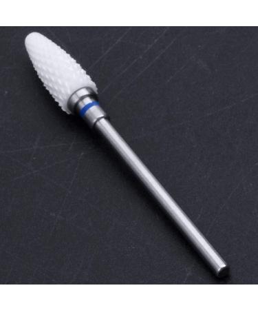 WOVELOT White Ceramic Bit for Hard & Acrylic Nail Art Electric Manicure Drill BT005-M - Buy Online on GoSupps.com