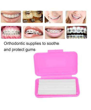 Orthodontic Wax for Braces - 5 Clinging Carriers & Strips for Comfortable Oral Care - Buy Online on GoSupps.com