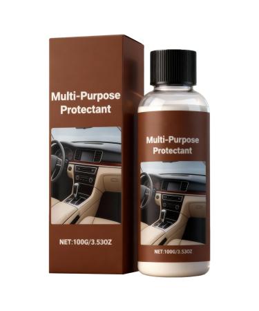Leather Care Balm 3.9-inch Leather Cleaning Cream | Polishing Wax Color Restoration - 100 ml Nourishing Protective Shine for Bags Furniture Car Seats Jackets Care