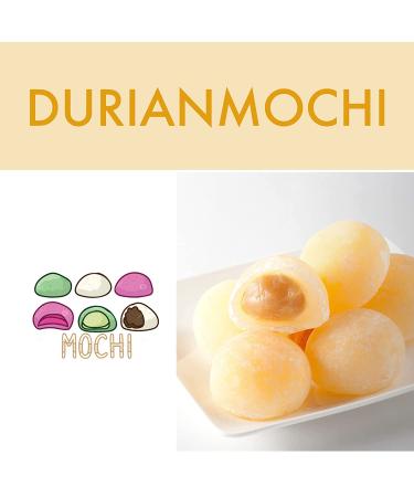 Japanese Durian Mochi - 7.4oz (Pack of 1) | Authentic Asian Delight - Buy Online on GoSupps.com