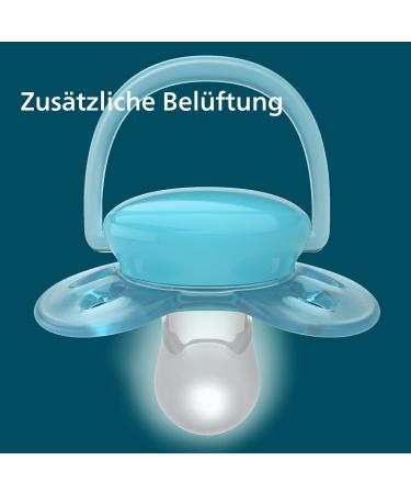 Philips Avent Ultra Soft Pacifier 2-Pack | BPA-Free for Babies 6-18 Months | Dark Green/Dark Orange (SCF091/04) - Buy Online on GoSupps.com