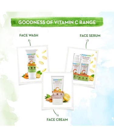 Mamaearth Vitamin C Daily Glow Lumi Face Cream | Moisturized Skin with Highlighter Like Glow | Relieves Dullness & Revives Natural Radiance | Lightweight & Non Sticky | 1.06 Oz/30g - Buy Online on GoSupps.com