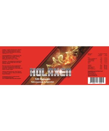 Holaxen Amostrax 240 Capsules - Testo Booster for Muscle Building & Pre-Workout Energy | Best International Shipping - Buy Online on GoSupps.com