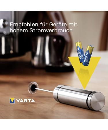 Varta Longlife Power AA Alkaline Batteries LR6 - 10 Pack | Reliable Performance for All Devices - Buy Online on GoSupps.com
